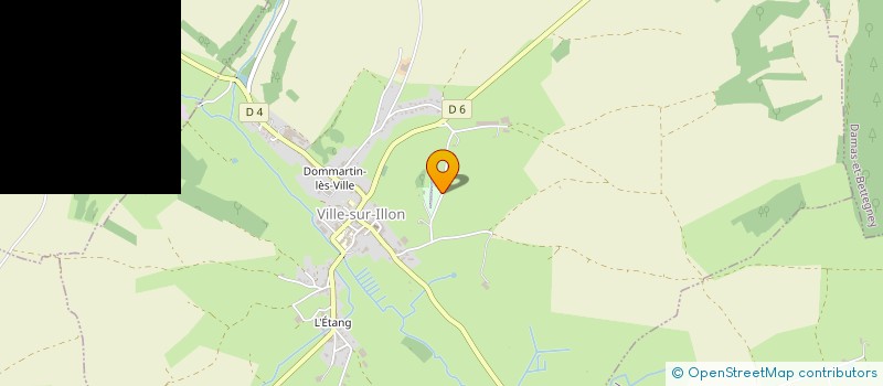 localisation de l'entreprise MONSIEUR ISABELLE HENRION  VILLE-SUR-ILLON