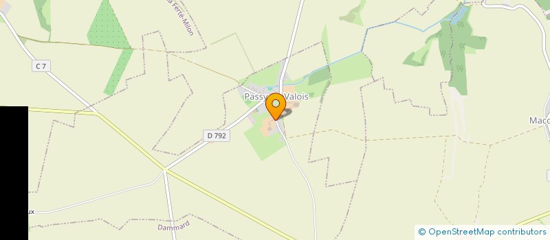 localisation de l'entreprise MONSIEUR ISABELLE KALNIN  PASSY-EN-VALOIS