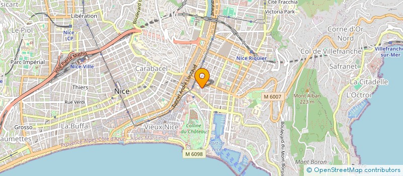 localisation de l'entreprise MONSIEUR ISABELLE MARTIN à NICE