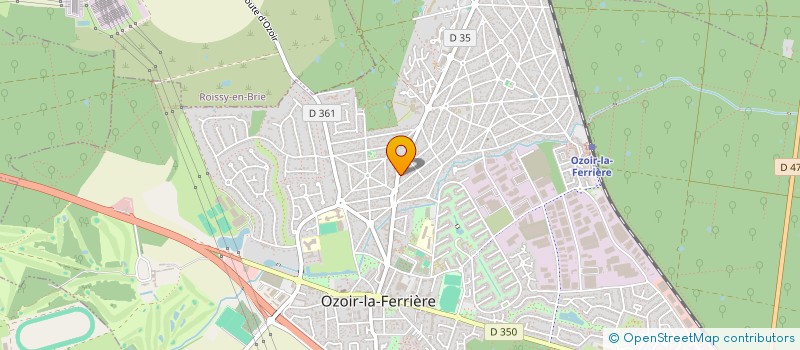 localisation de l'entreprise MONSIEUR ISABELLE POGER  OZOIR-LA-FERRIERE