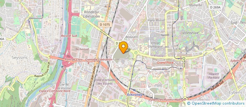 localisation de l'entreprise MONSIEUR ISABELLE QUILLET à GRENOBLE