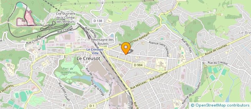 localisation de l'entreprise MONSIEUR ISABELLE TAVARES-GOMES à LE CREUSOT