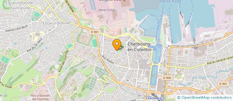 localisation de l'entreprise MONSIEUR ISAC STANCU  CHERBOURG-EN-COTENTIN