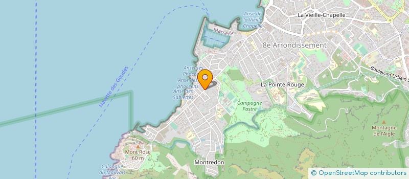 localisation de l'entreprise MONSIEUR ISAC TERROSO GONCALVES à MARSEILLE 8