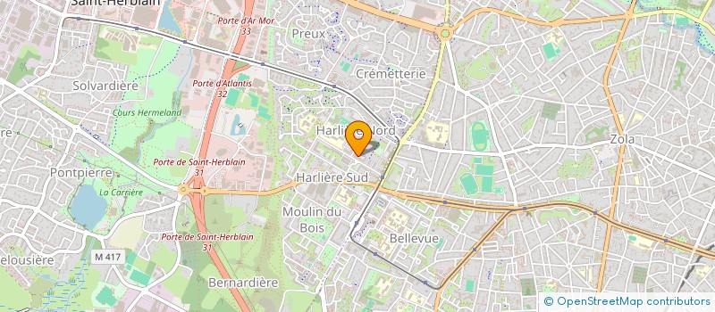 localisation de l'entreprise MONSIEUR ISACK-CHAMIR ATTOUMANI-SALIME  SAINT-HERBLAIN