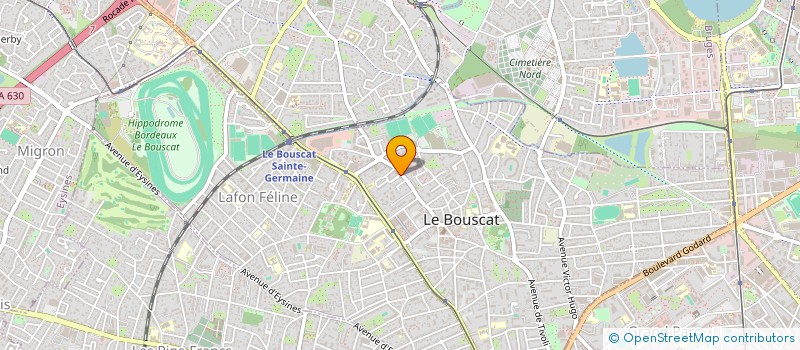 localisation de l'entreprise MONSIEUR ISACK PALATS à LE BOUSCAT