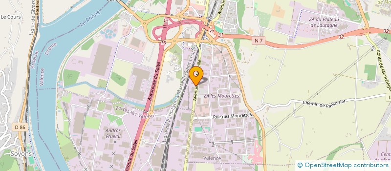 localisation de l'entreprise MONSIEUR ISAHAK AMAIRIA  VALENCE