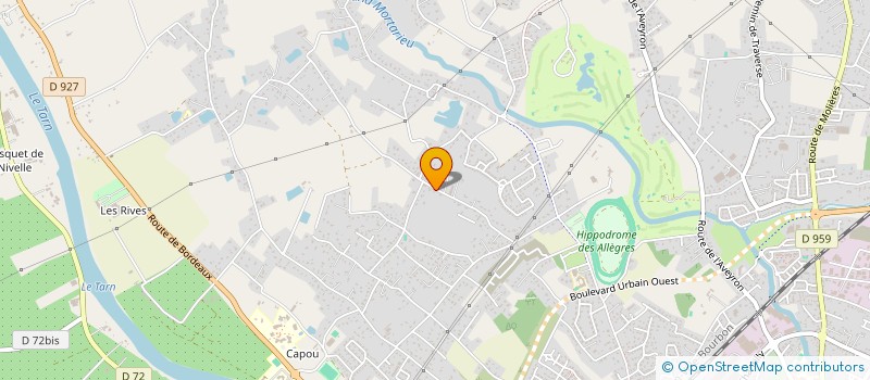 localisation de l'entreprise MONSIEUR ISAIA BOUET  MONTAUBAN