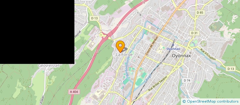 localisation de l'entreprise MONSIEUR ISAIAS SILVA PEREIRA à OYONNAX