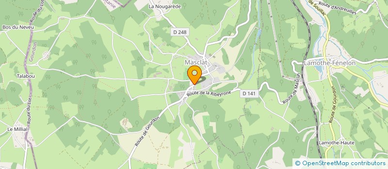 localisation de l'entreprise MONSIEUR ISAIE DAUHER à MASCLAT