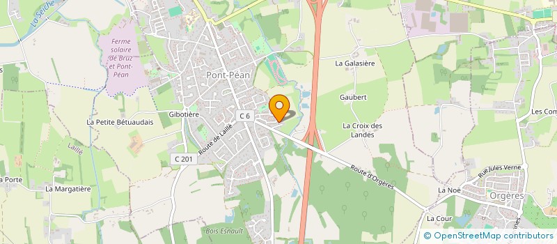 localisation de l'entreprise MONSIEUR ISAIE GUERIN  PONT-PEAN