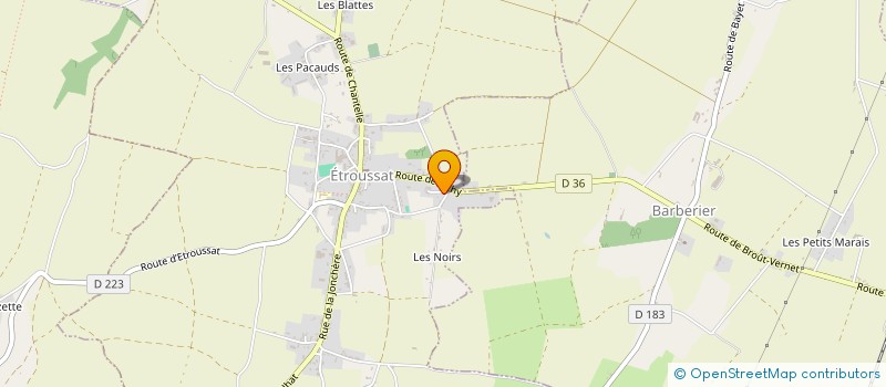 localisation de l'entreprise MONSIEUR ISAIE WINTERSTEIN  ETROUSSAT