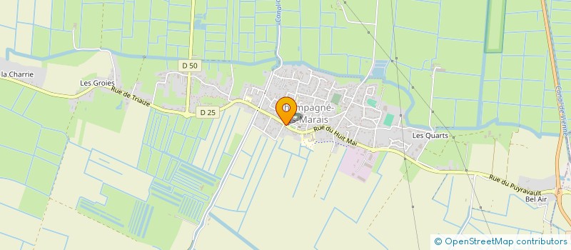 localisation de l'entreprise MONSIEUR ISAK LACROIX  CHAMPAGNE-LES-MARAIS