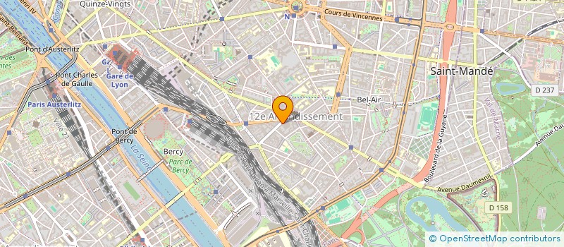 localisation de l'entreprise MONSIEUR ISAM HABAB  PARIS