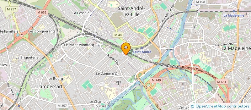 localisation de l'entreprise MONSIEUR ISAM KHALID à LAMBERSART