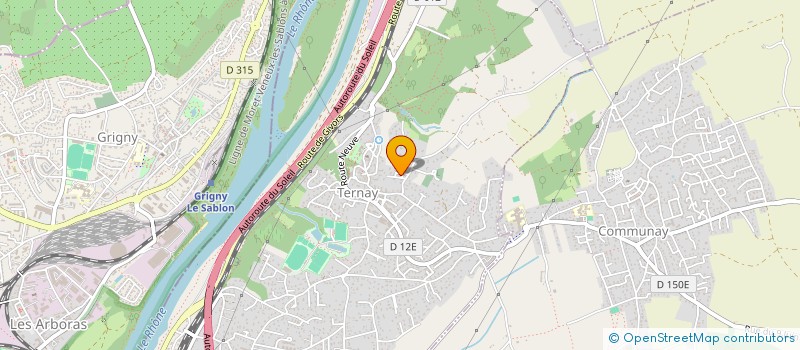 localisation de l'entreprise MONSIEUR ISAM NOUIDI  TERNAY