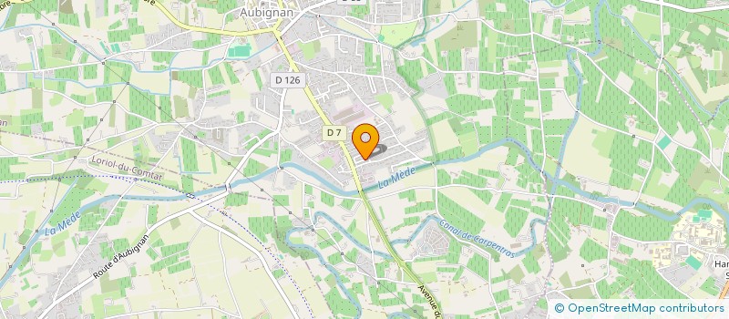 localisation de l'entreprise MONSIEUR ISAMEL EL BANNOUDI  AUBIGNAN