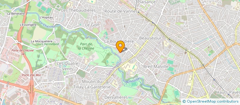 localisation de l'entreprise MONSIEUR ISAYA BOUCHARD  SAINT-HERBLAIN