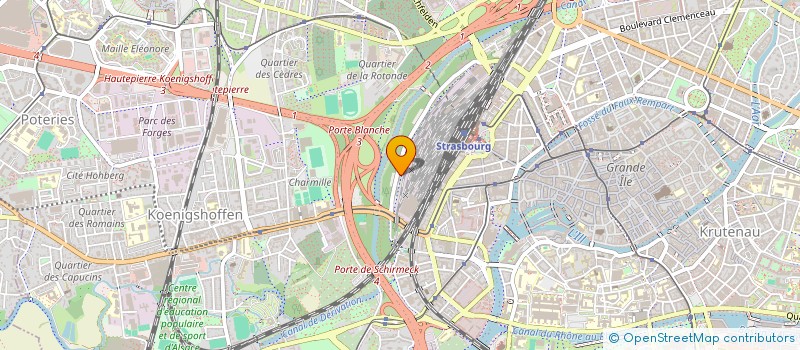 localisation de l'entreprise MONSIEUR ISEYAS MSGNA  STRASBOURG