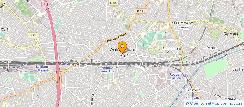 localisation de l'entreprise MONSIEUR ISHAGA BAH à AULNAY-SOUS-BOIS