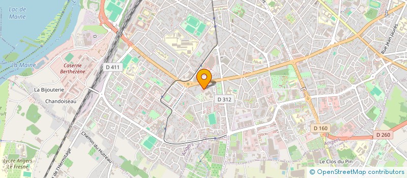 localisation de l'entreprise MONSIEUR ISHAK ABDALLAH ARBAB à ANGERS