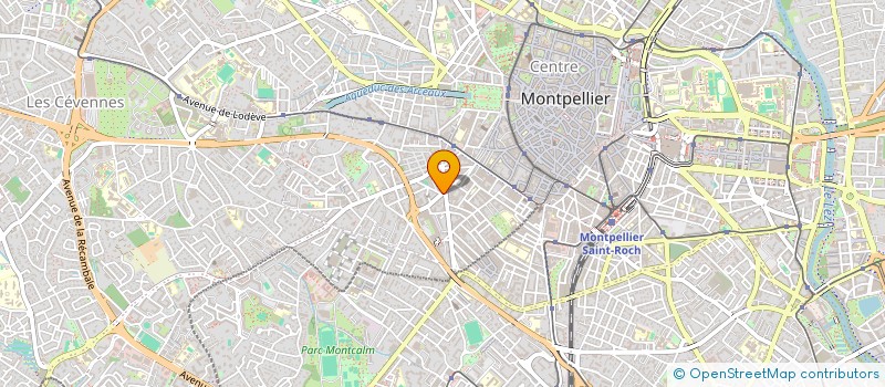 localisation de l'entreprise MONSIEUR ISHAK ABDERRAHMANE à MONTPELLIER