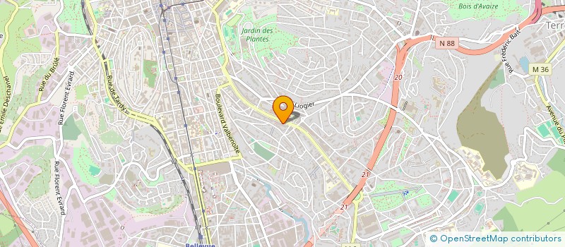 localisation de l'entreprise MONSIEUR ISHAK DEMIR  SAINT-ETIENNE