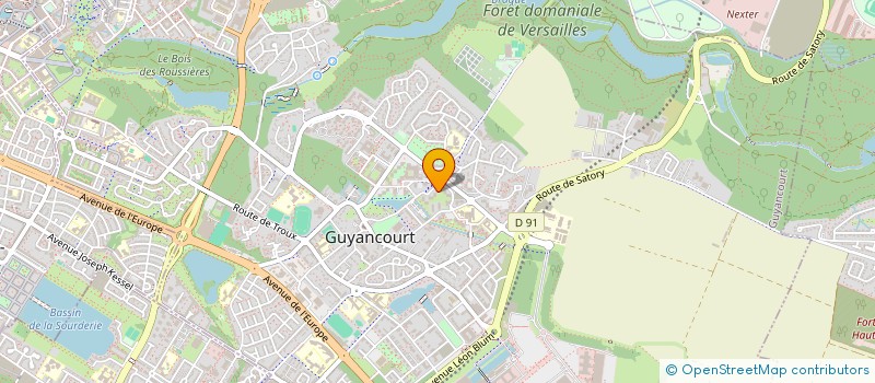 localisation de l'entreprise MONSIEUR ISHAK EL BACHIRI  GUYANCOURT