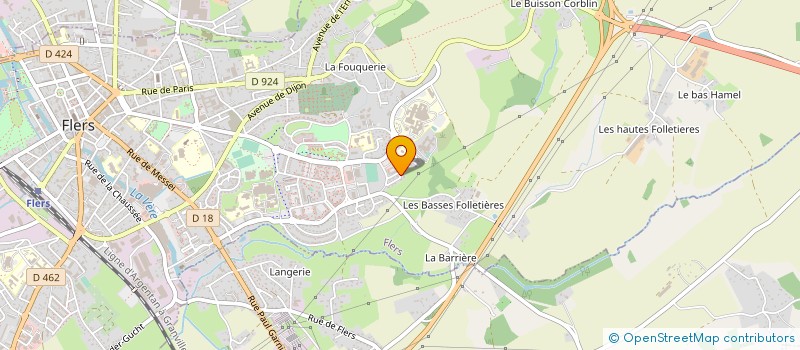 localisation de l'entreprise MONSIEUR ISHAK ERDEM à FLERS