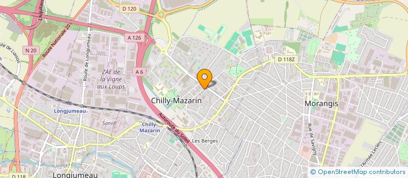 localisation de l'entreprise MONSIEUR ISHAK HANO  CHILLY-MAZARIN