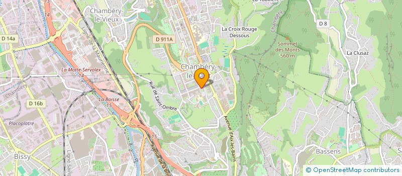 localisation de l'entreprise MONSIEUR ISHAK KHABABA  CHAMBERY