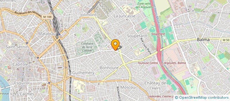 localisation de l'entreprise MONSIEUR ISHAK SEROUR à COLOMIERS