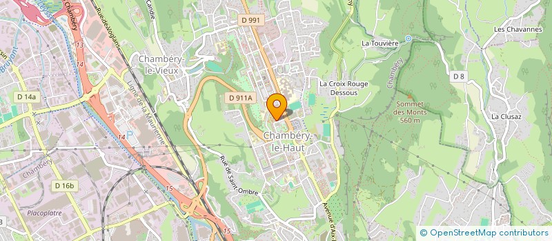 localisation de l'entreprise MONSIEUR ISHAK TURKI  CHAMBERY