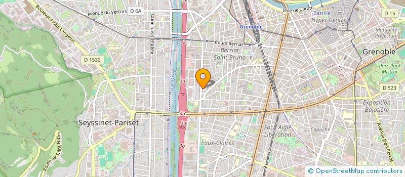 localisation de l'entreprise MONSIEUR ISHAN BINGOL à GRENOBLE