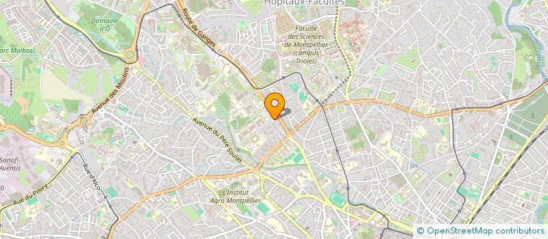 localisation de l'entreprise MONSIEUR ISHAQ BOULAKHSSOUM à MONTPELLIER