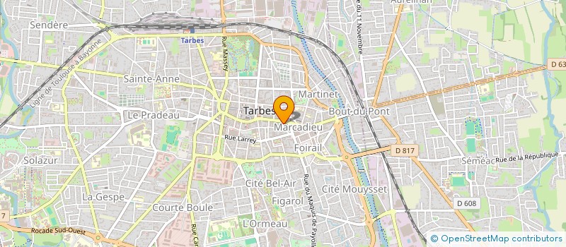 localisation de l'entreprise MONSIEUR ISHAQ HUSSAINI à SAINT-GIRONS