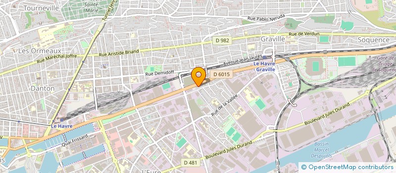 localisation de l'entreprise MONSIEUR ISHAQ KARDJANA à LE HAVRE