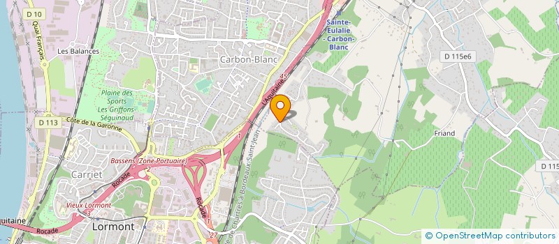 localisation de l'entreprise MONSIEUR ISHAQ MEHERZI  SAINTE-EULALIE