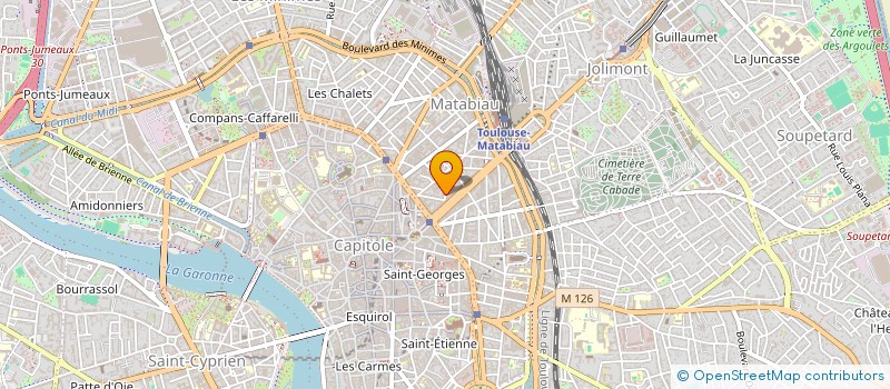 localisation de l'entreprise MONSIEUR ISHAQ NAZERI  TOULOUSE