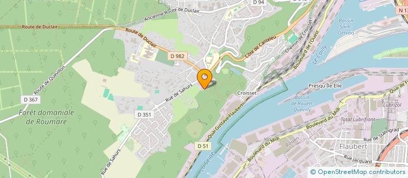 localisation de l'entreprise MONSIEUR ISHAQ YOUCEF FELLOUH  CANTELEU