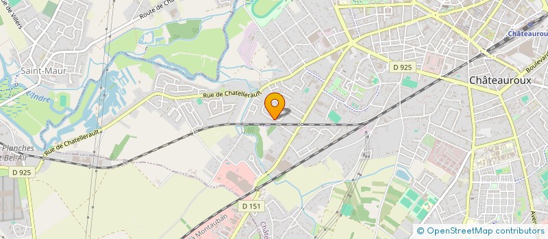 localisation de l'entreprise MONSIEUR ISHKHAN JULHAKYAN à CHATEAUROUX