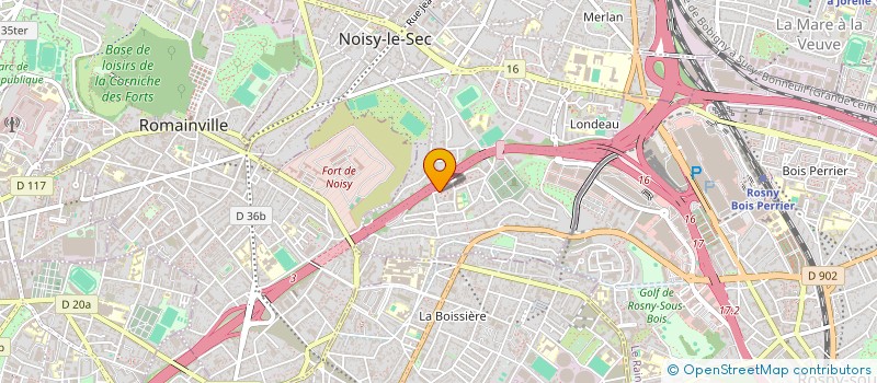 localisation de l'entreprise MONSIEUR ISIDORE ABRAHAM à NOISY-LE-SEC