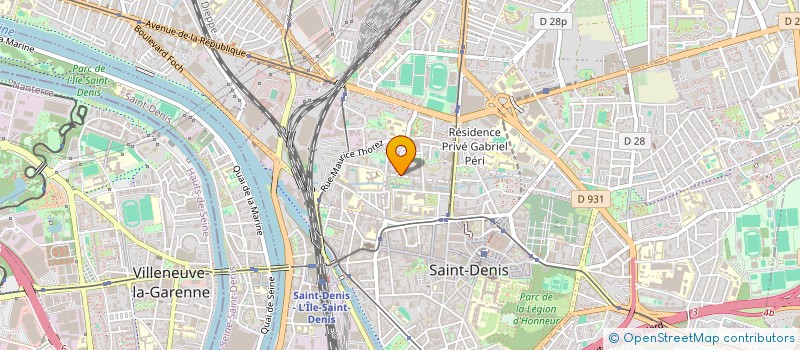 localisation de l'entreprise MONSIEUR ISIDORE AMEGAN  SAINT-DENIS