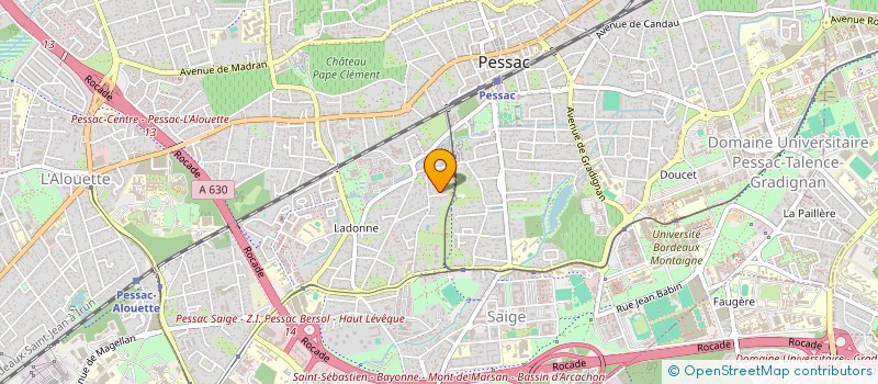 localisation de l'entreprise MONSIEUR ISIDORE BOESNACH  PESSAC