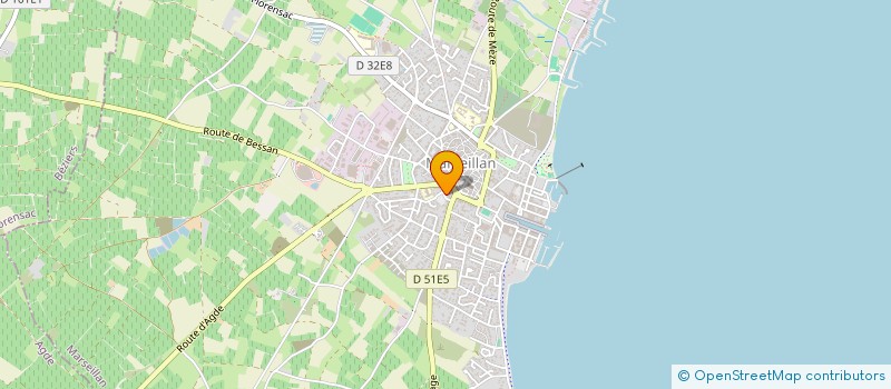 localisation de l'entreprise MONSIEUR ISIDORE DURAND à MARSEILLAN