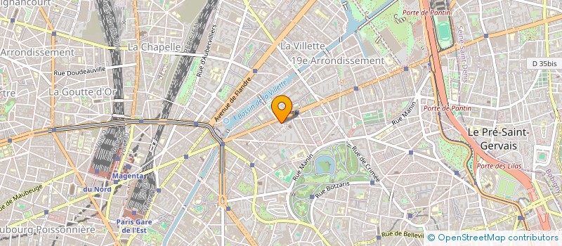 localisation de l'entreprise MONSIEUR ISIDORE MAGLIETTA à PARIS