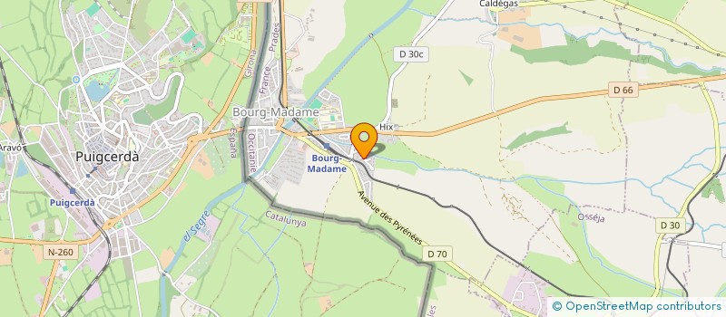 localisation de l'entreprise MONSIEUR ISIDORE MEYA  BOURG-MADAME