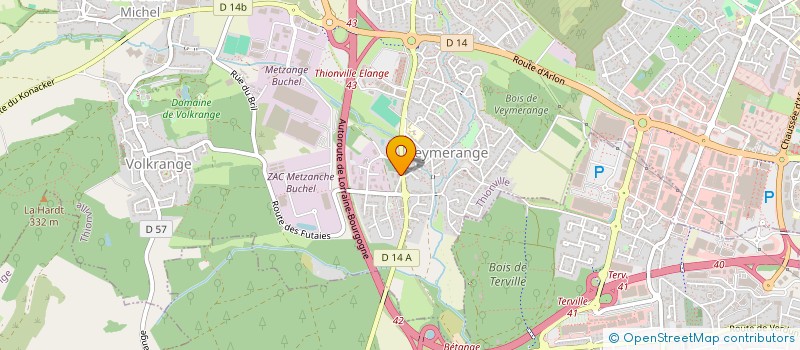 localisation de l'entreprise MONSIEUR ISKANDAR JRIDI  THIONVILLE