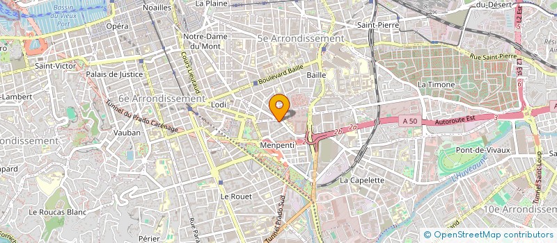localisation de l'entreprise MONSIEUR ISKANDER BEN OMRANE à MARSEILLE