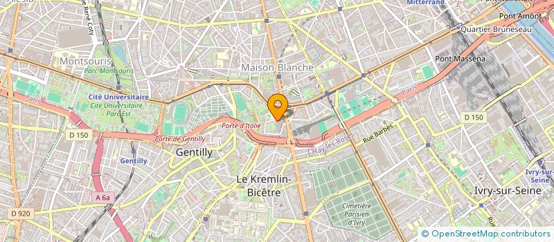 localisation de l'entreprise MONSIEUR ISKANDER BOUSSETTA  PARIS